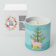 Load image into Gallery viewer, Sphynx Cat Merry Christmas 10 oz Decorative Soy Candle