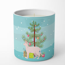 Load image into Gallery viewer, Sphynx Cat Merry Christmas 10 oz Decorative Soy Candle