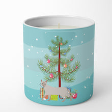 Load image into Gallery viewer, Thai Lilac Cat Merry Christmas 10 oz Decorative Soy Candle