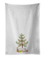 Load image into Gallery viewer, Tonkinese #2 Cat Merry Christmas White Kitchen Towel Set of 2