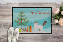 Load image into Gallery viewer, Turkish Van Cat Merry Christmas Doormat - 24x36 Decorative Floor Mat – Indoor/Outdoor Rug with Artistic Flair CK4733JMAT