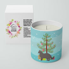 Load image into Gallery viewer, York Chocolate #2 Cat Merry Christmas 10 oz Decorative Soy Candle