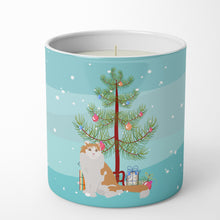Load image into Gallery viewer, American Curl Cat Merry Christmas 10 oz Decorative Soy Candle