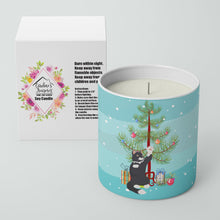 Load image into Gallery viewer, American Polydactyl Cat Merry Christmas 10 oz Decorative Soy Candle