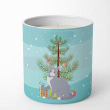 Load image into Gallery viewer, American Polydactyl #2 Cat Merry Christmas 10 oz Decorative Soy Candle