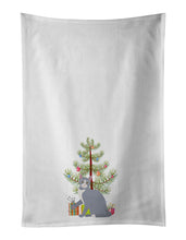 Load image into Gallery viewer, American Polydactyl #2 Cat Merry Christmas White Kitchen Towel Set of 2