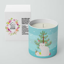 Load image into Gallery viewer, Asian Semi Longhaired Cat Merry Christmas 10 oz Decorative Soy Candle