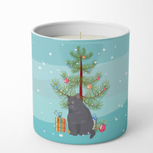 Load image into Gallery viewer, British Shorthair #2 Cat Merry Christmas 10 oz Decorative Soy Candle