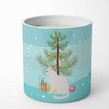 Load image into Gallery viewer, Burmilla #2 Cat Merry Christmas 10 oz Decorative Soy Candle