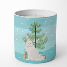 Load image into Gallery viewer, Chantilly Tiffany Cat Merry Christmas 10 oz Decorative Soy Candle