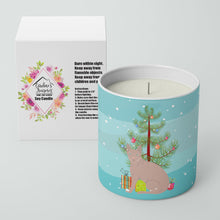 Load image into Gallery viewer, Don Sphynx Cat Merry Christmas 10 oz Decorative Soy Candle