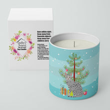 Load image into Gallery viewer, Egyptian Mau Cat Merry Christmas 10 oz Decorative Soy Candle