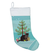Load image into Gallery viewer, European Burmese Cat Merry Christmas Christmas Stocking