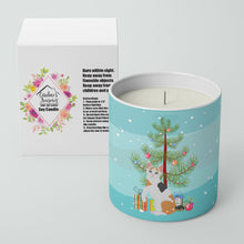 Load image into Gallery viewer, Japanese Bobtail Cat Merry Christmas 10 oz Decorative Soy Candle