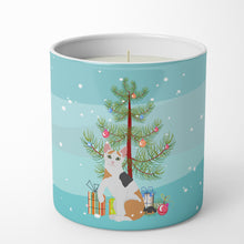 Load image into Gallery viewer, Japanese Bobtail Cat Merry Christmas 10 oz Decorative Soy Candle