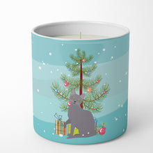 Load image into Gallery viewer, Korat Cat Merry Christmas 10 oz Decorative Soy Candle