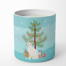 Load image into Gallery viewer, Korean Bobtail Cat Merry Christmas 10 oz Decorative Soy Candle
