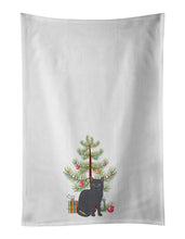 Load image into Gallery viewer, Nebelung Cat Merry Christmas White Kitchen Towel Set of 2