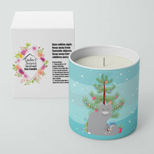 Load image into Gallery viewer, Norwegian Forest Cat Merry Christmas 10 oz Decorative Soy Candle