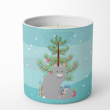 Load image into Gallery viewer, Norwegian Forest Cat Merry Christmas 10 oz Decorative Soy Candle