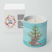 Load image into Gallery viewer, Ocicat #1 Cat Merry Christmas 10 oz Decorative Soy Candle