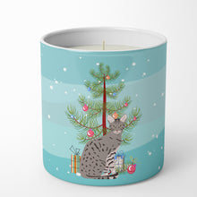 Load image into Gallery viewer, Ocicat #1 Cat Merry Christmas 10 oz Decorative Soy Candle