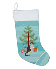 Load image into Gallery viewer, Oriental Bicolor Cat Merry Christmas Christmas Stocking