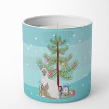 Load image into Gallery viewer, Siamese Modern Cat Merry Christmas 10 oz Decorative Soy Candle
