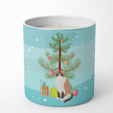 Load image into Gallery viewer, Snowshoe #1 Cat Merry Christmas 10 oz Decorative Soy Candle