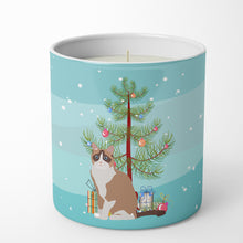 Load image into Gallery viewer, Snowshoe #2 Cat Merry Christmas 10 oz Decorative Soy Candle