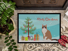 Load image into Gallery viewer, Snowshoe #2 Cat Merry Christmas Doormat - 24x36 Decorative Floor Mat – Indoor/Outdoor Rug with Artistic Flair CK4798JMAT