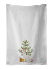Load image into Gallery viewer, Sphynx #1 Cat Merry Christmas White Kitchen Towel Set of 2