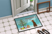 Load image into Gallery viewer, Suphalak Cat Merry Christmas Doormat - 24x36 Decorative Floor Mat – Indoor/Outdoor Rug with Artistic Flair CK4803JMAT