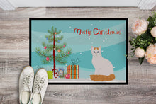 Load image into Gallery viewer, Turkish Van Cat Merry Christmas Doormat - 18x27 Decorative Floor Mat – Indoor/Outdoor Rug with Artistic Flair CK4808MAT