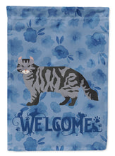 Load image into Gallery viewer, American Curl #1 Cat Welcome Garden Flag - Outdoor Decorative Yard Flag CK4818GF
