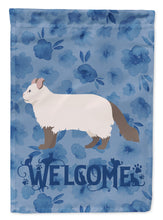 Load image into Gallery viewer, American Curl #2 Cat Welcome Flag Canvas House Size CK4819CHF