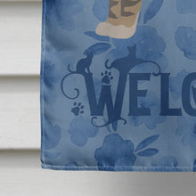 Load image into Gallery viewer, American Wirehair #1 Cat Welcome Flag Canvas House Size CK4822CHF