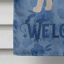 Load image into Gallery viewer, Aphrodite Giant #2 Cat Welcome Flag Canvas House Size CK4825CHF