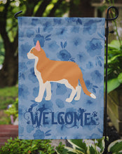 Load image into Gallery viewer, Aphrodite Giant #2 Cat Welcome Garden Flag - Outdoor Decorative Yard Flag CK4825GF