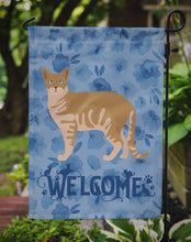 Load image into Gallery viewer, Australian Mist #1 Cat Welcome Garden Flag - Outdoor Decorative Yard Flag CK4828GF