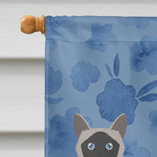 Load image into Gallery viewer, Balinese #1 Cat Welcome Flag Canvas House Size CK4830CHF