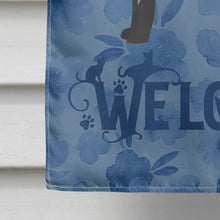 Load image into Gallery viewer, Balinese #1 Cat Welcome Flag Canvas House Size CK4830CHF