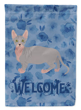 Load image into Gallery viewer, Bambino #1 Cat Welcome Flag Canvas House Size CK4832CHF