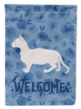 Load image into Gallery viewer, Bambino #2 Cat Welcome Flag Canvas House Size CK4833CHF