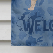 Load image into Gallery viewer, Bengal #1 Cat Welcome Flag Canvas House Size CK4834CHF