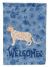 Load image into Gallery viewer, Bengal #1 Cat Welcome Flag Canvas House Size CK4834CHF
