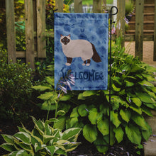 Load image into Gallery viewer, Birman Cat Welcome Garden Flag - Outdoor Decorative Yard Flag CK4836GF