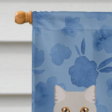 Load image into Gallery viewer, British Semi Longhair Cat Welcome Flag Canvas House Size CK4839CHF