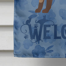 Load image into Gallery viewer, Burmese Cat Welcome Flag Canvas House Size CK4842CHF