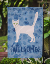 Load image into Gallery viewer, Burmilla Cat Welcome Garden Flag - Outdoor Decorative Yard Flag CK4843GF
